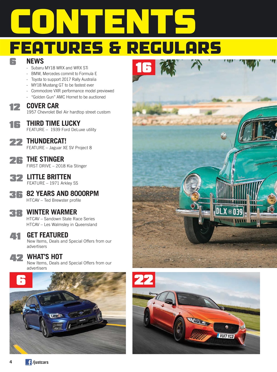 JUST CARS Preview Pages