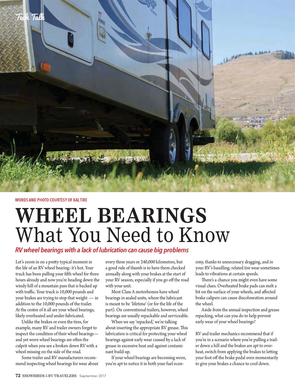Snowbirds & RV Travelers Preview Pages