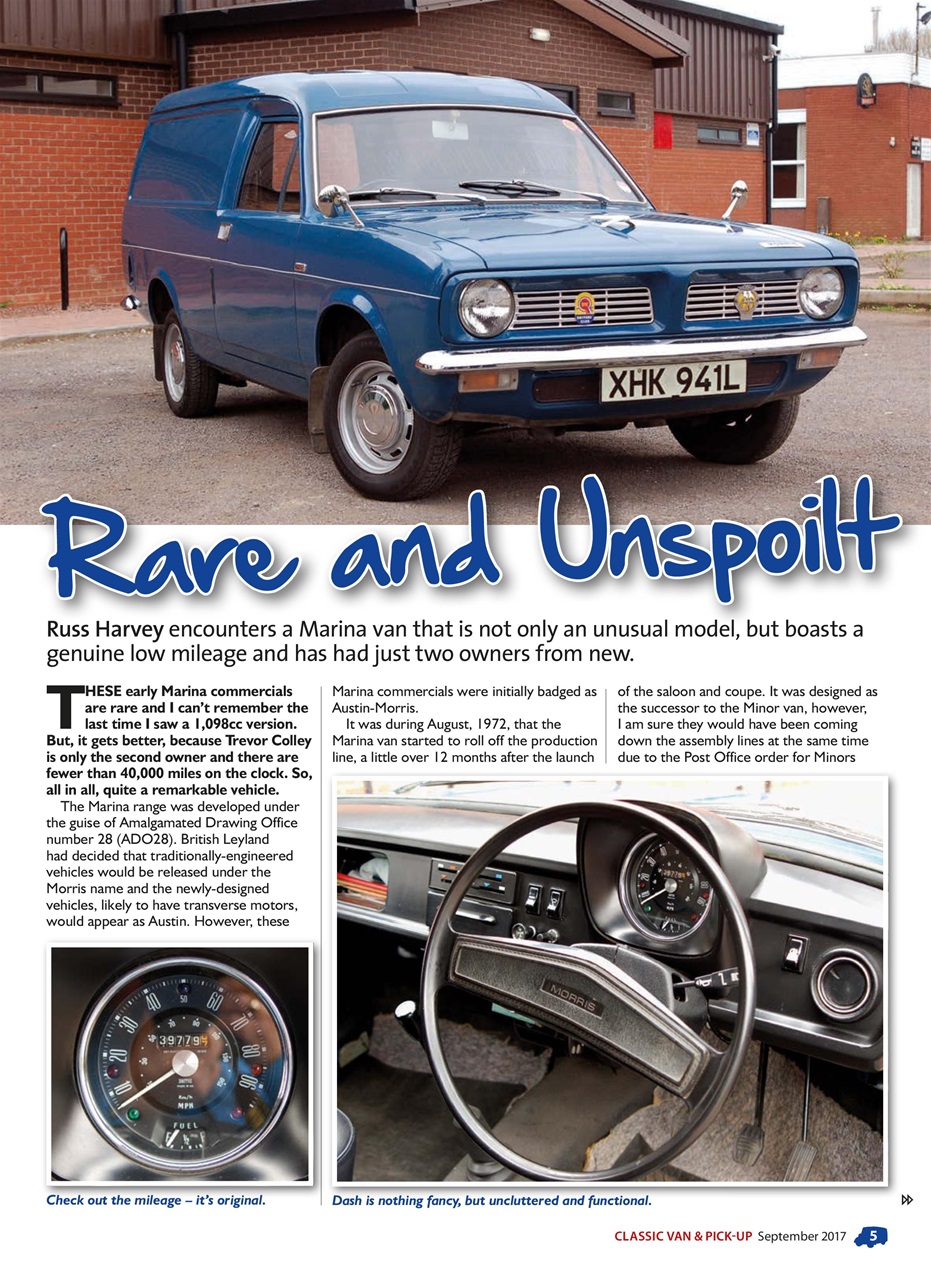 Classic Van & Pick-up Preview Pages