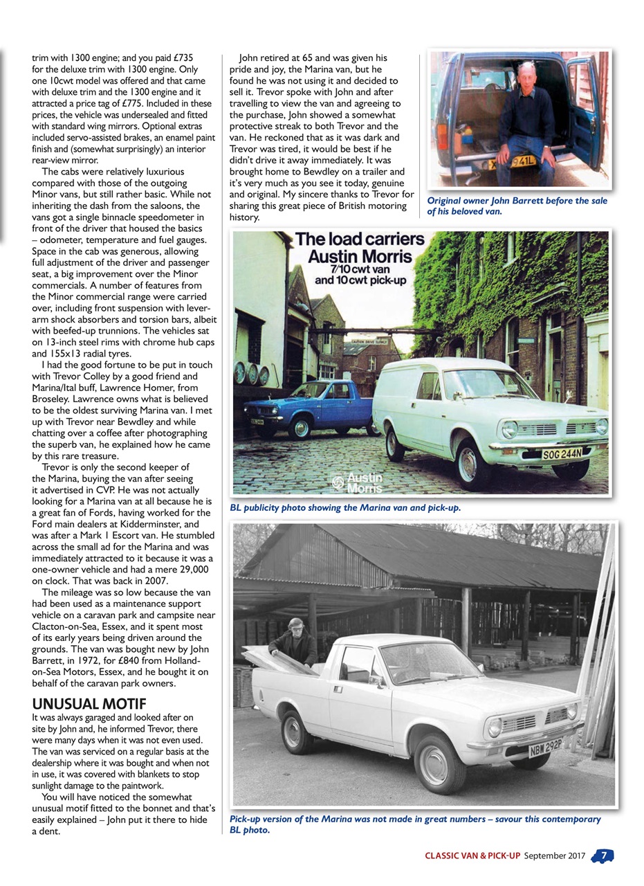 Classic Van & Pick-up Preview Pages