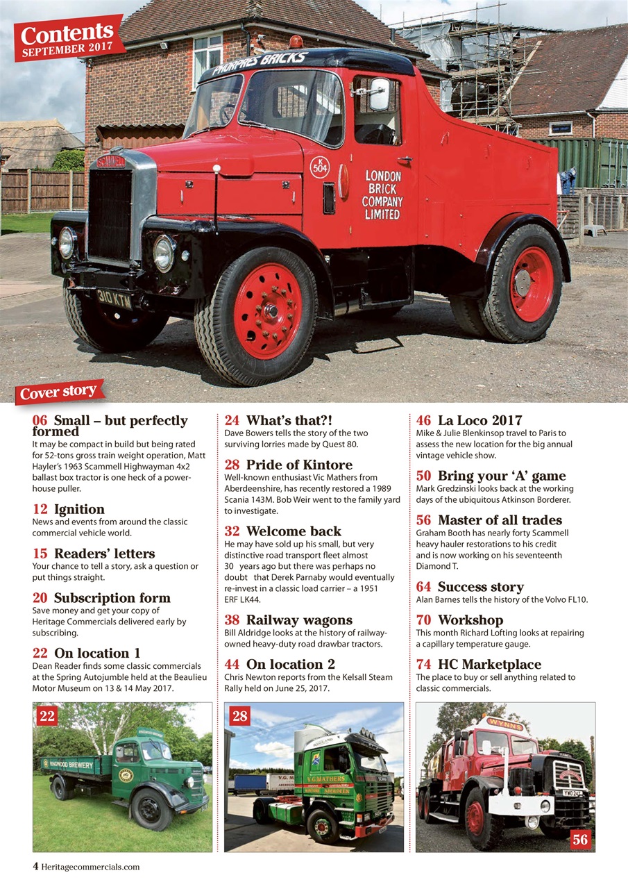 Heritage Commercials Magazine Preview Pages
