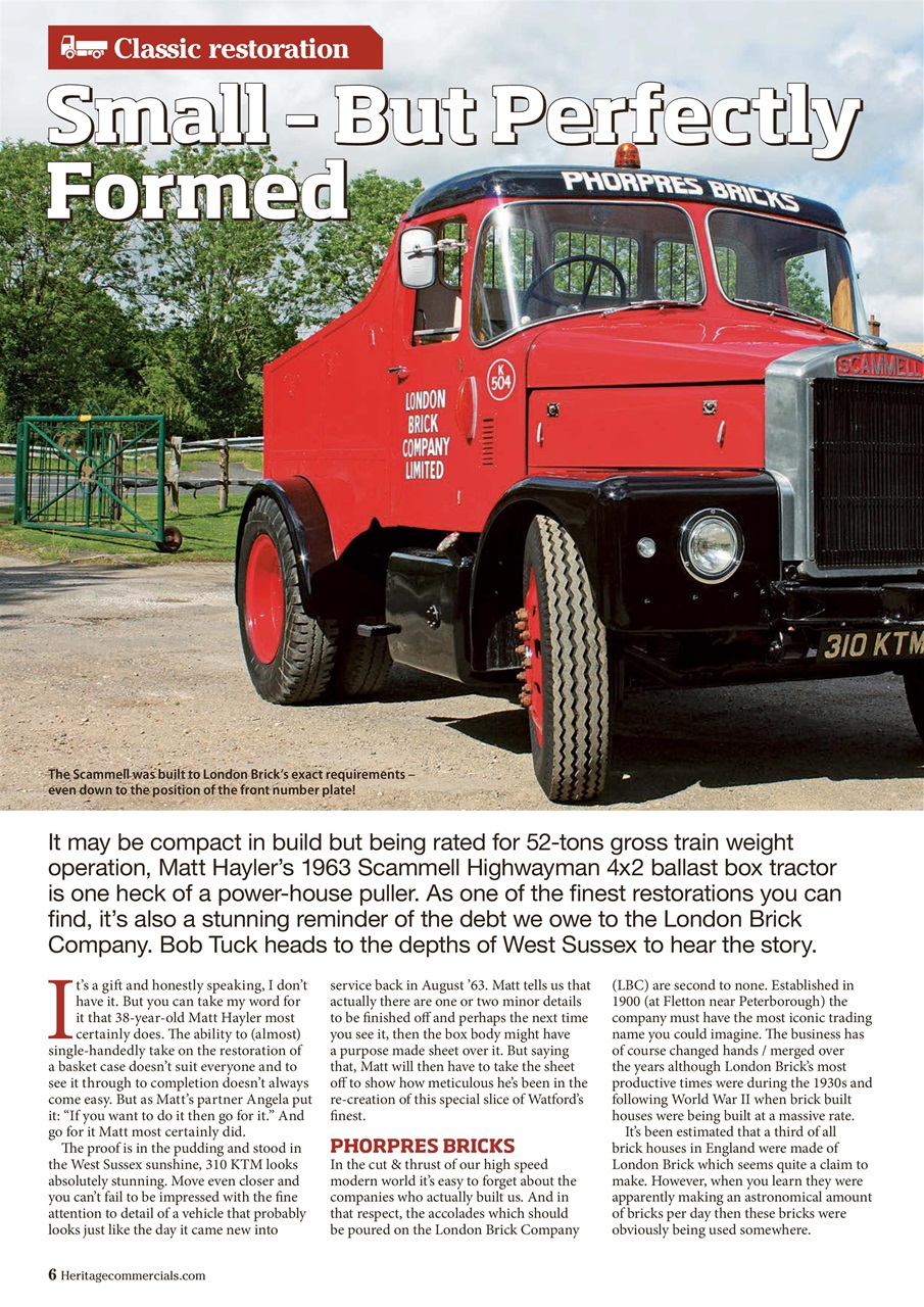 Heritage Commercials Magazine Preview Pages