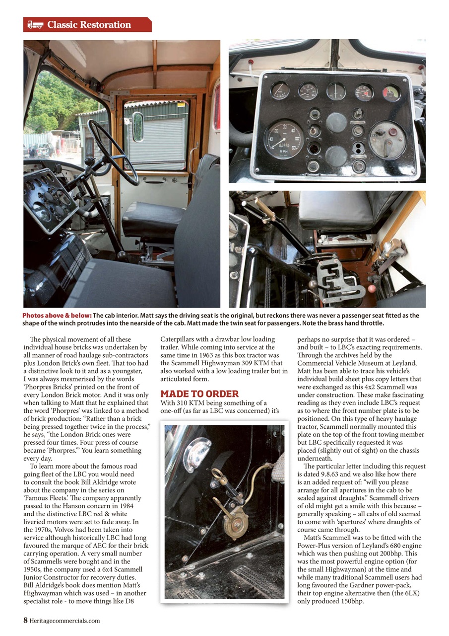 Heritage Commercials Magazine Preview Pages