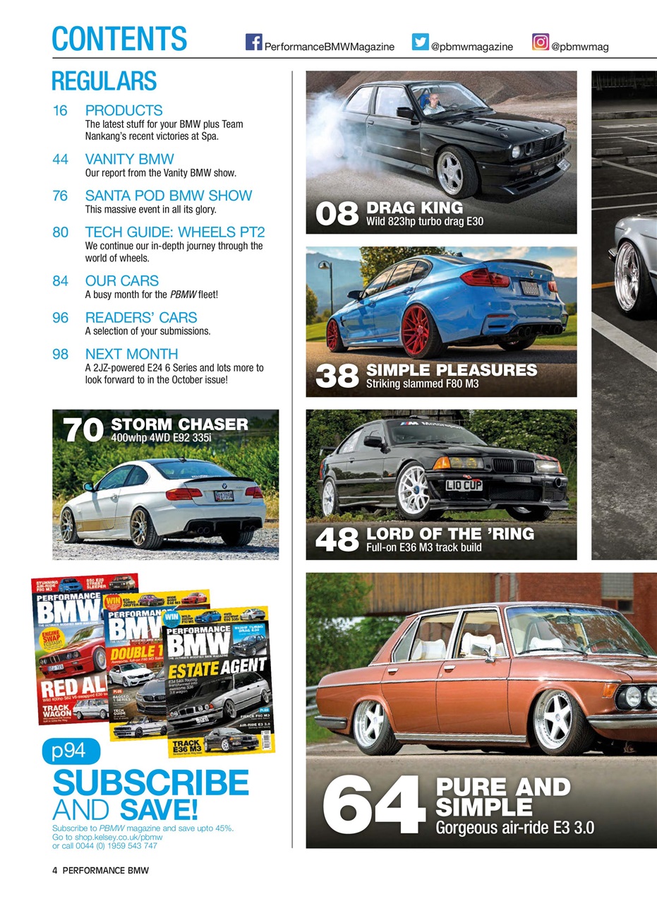 Performance BMW Preview Pages