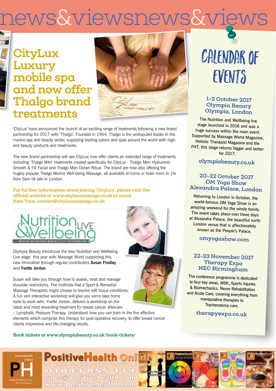 Massage World Preview Pages