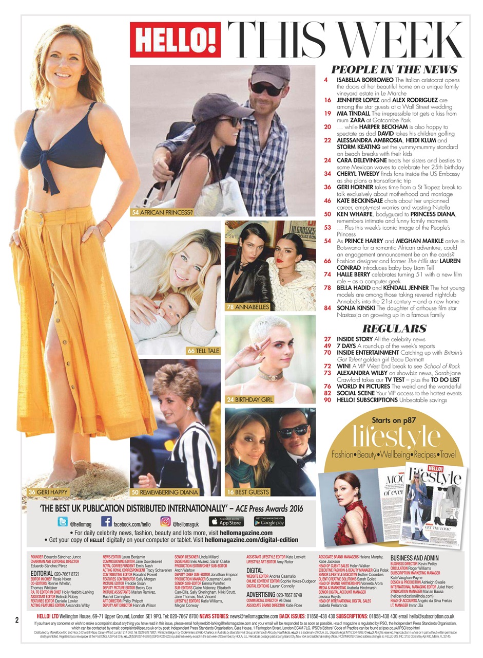 Hello! Magazine Preview Pages