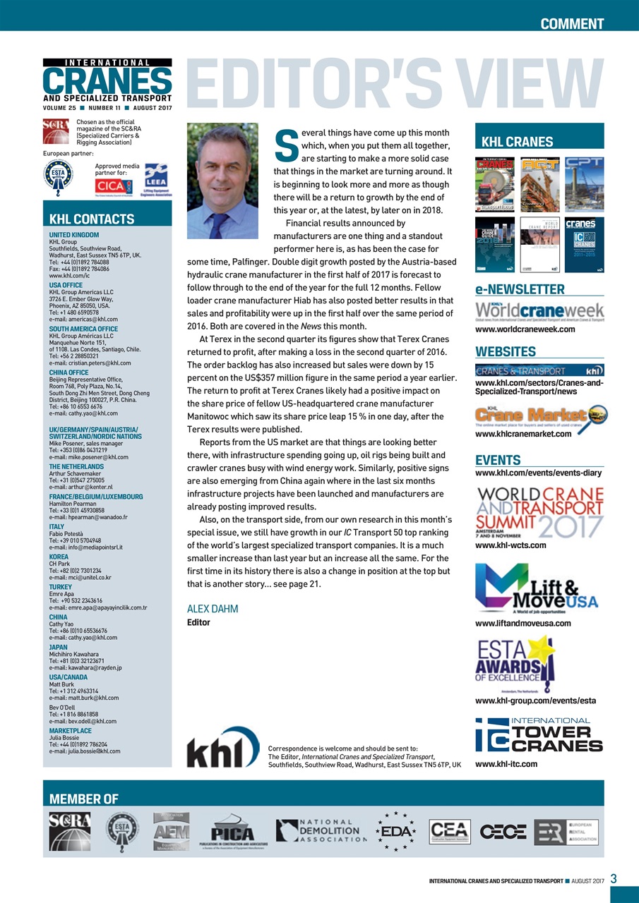 Int. Cranes and Specialized Transp Preview Pages