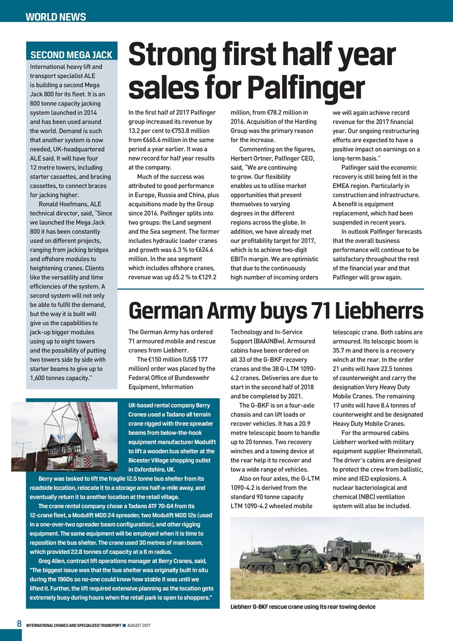 Int. Cranes and Specialized Transp Preview Pages