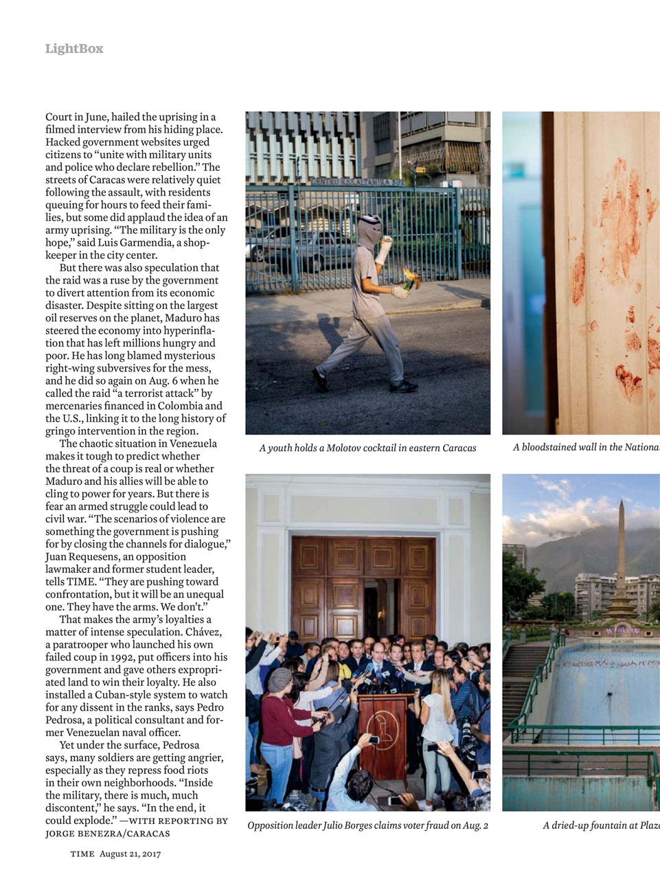 TIME Magazine Europe Preview Pages