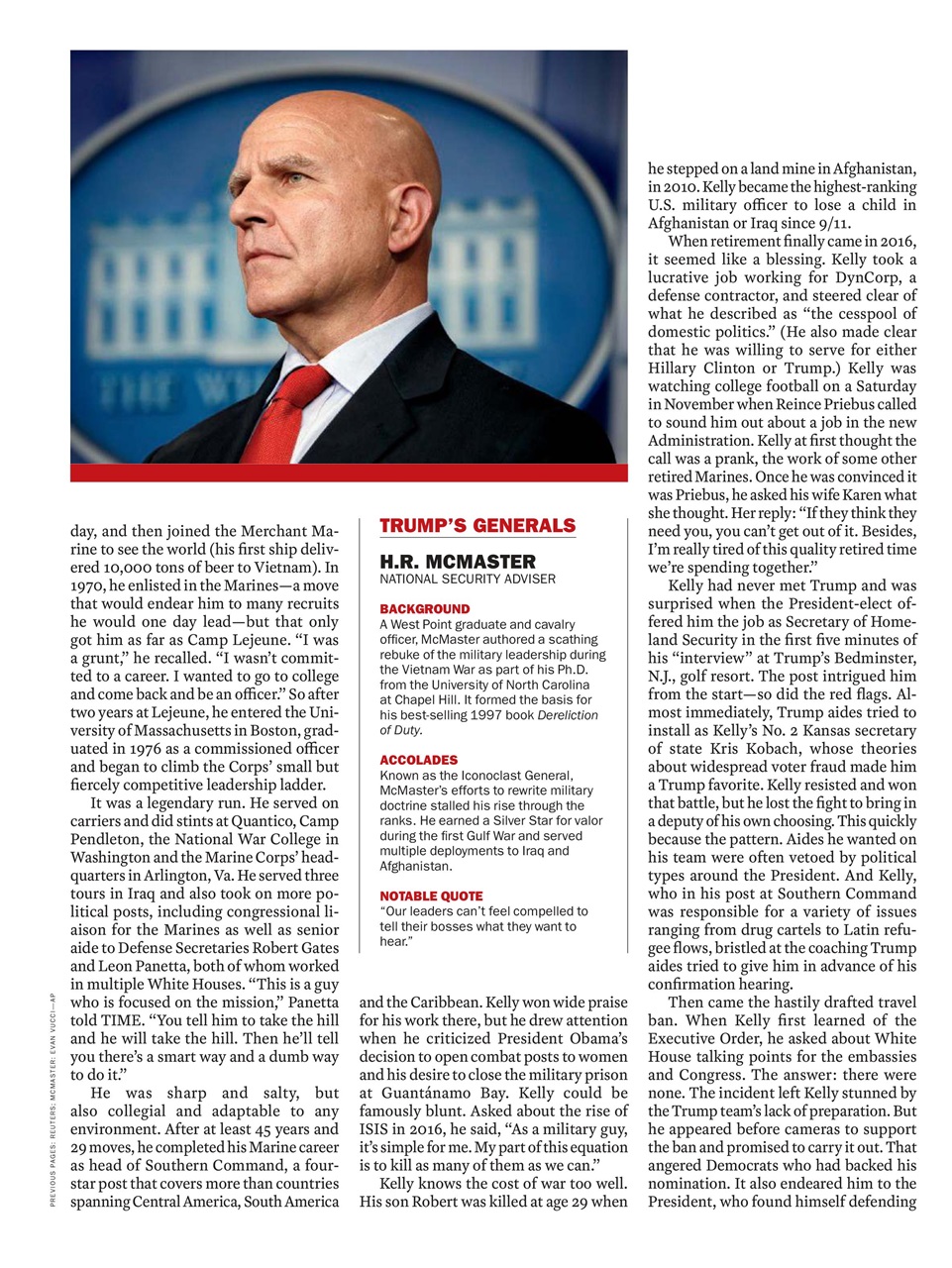 TIME Magazine Europe Preview Pages