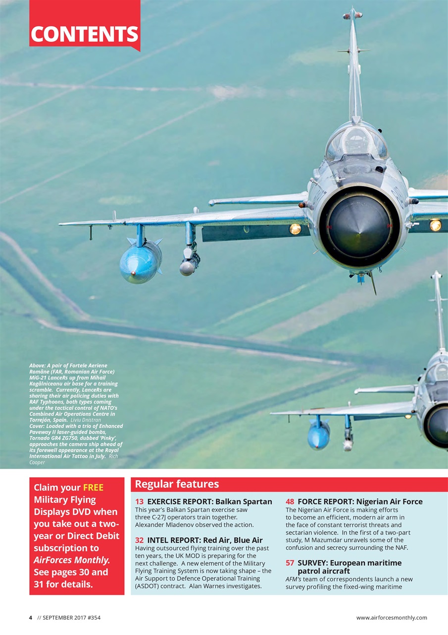 AirForces Monthly Preview Pages