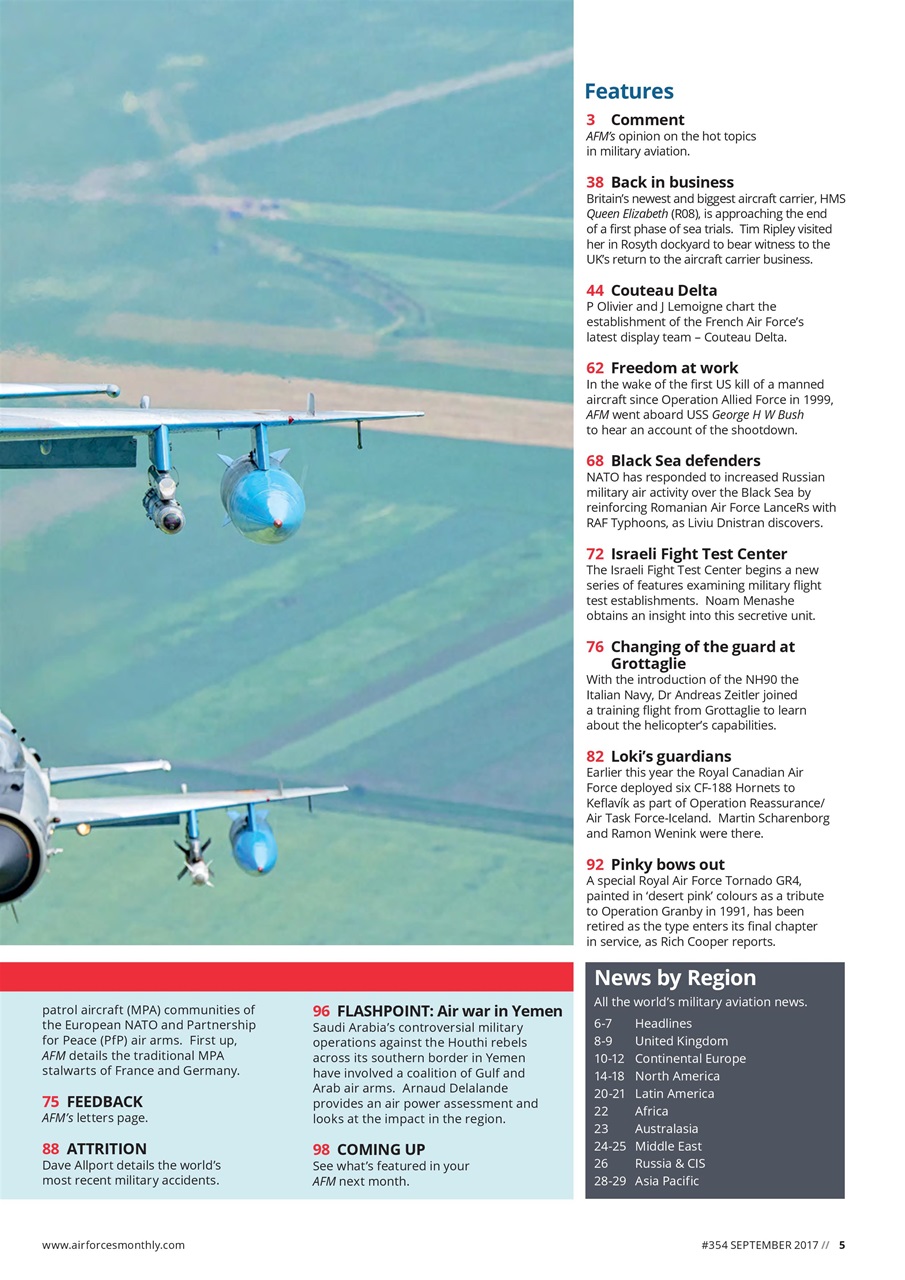 AirForces Monthly Preview Pages