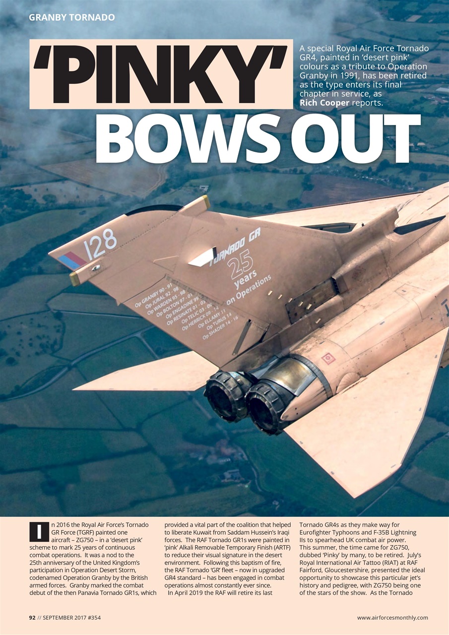 AirForces Monthly Preview Pages
