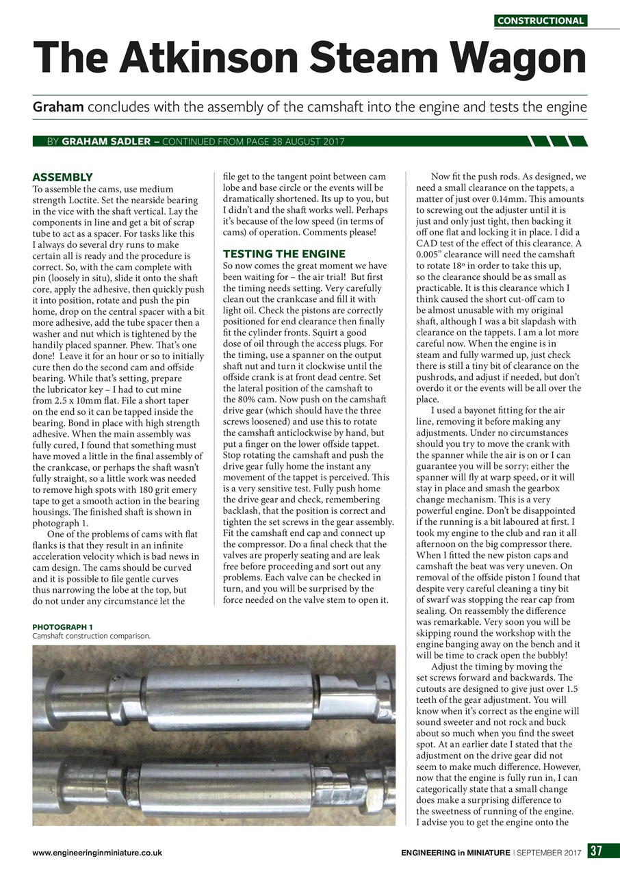 Engineering in Miniature Preview Pages