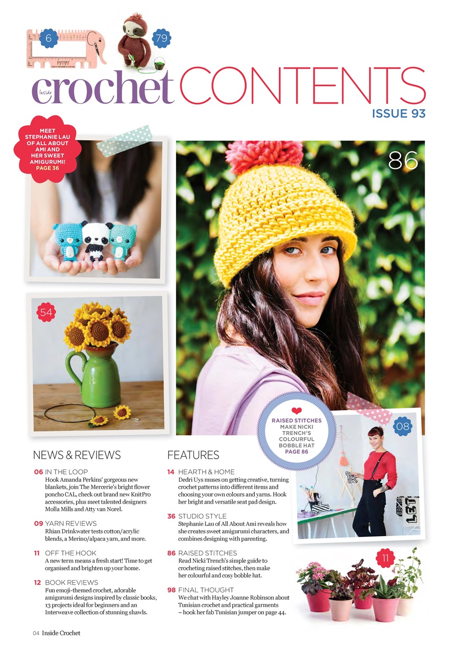 Inside Crochet Preview Pages