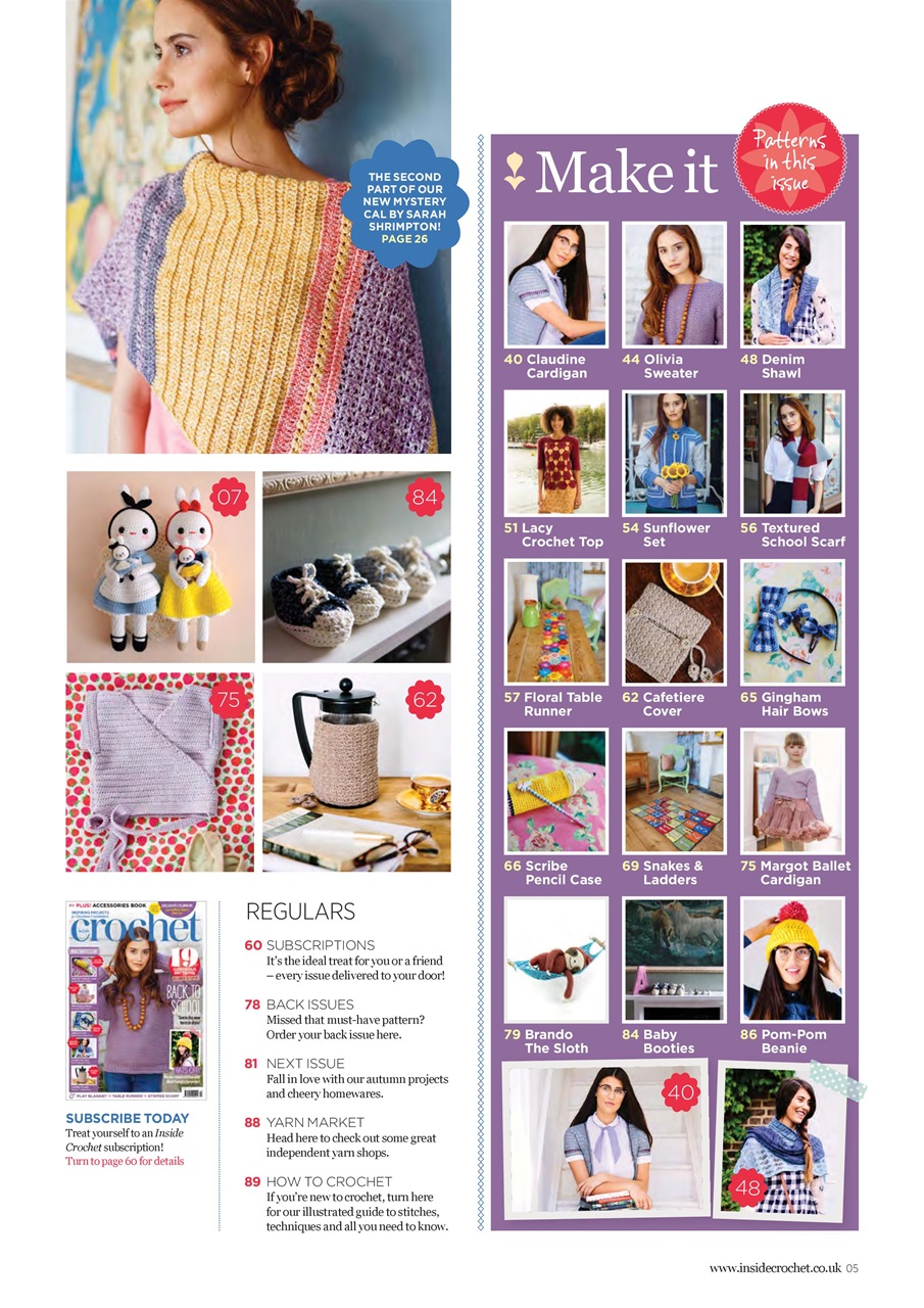 Inside Crochet Preview Pages