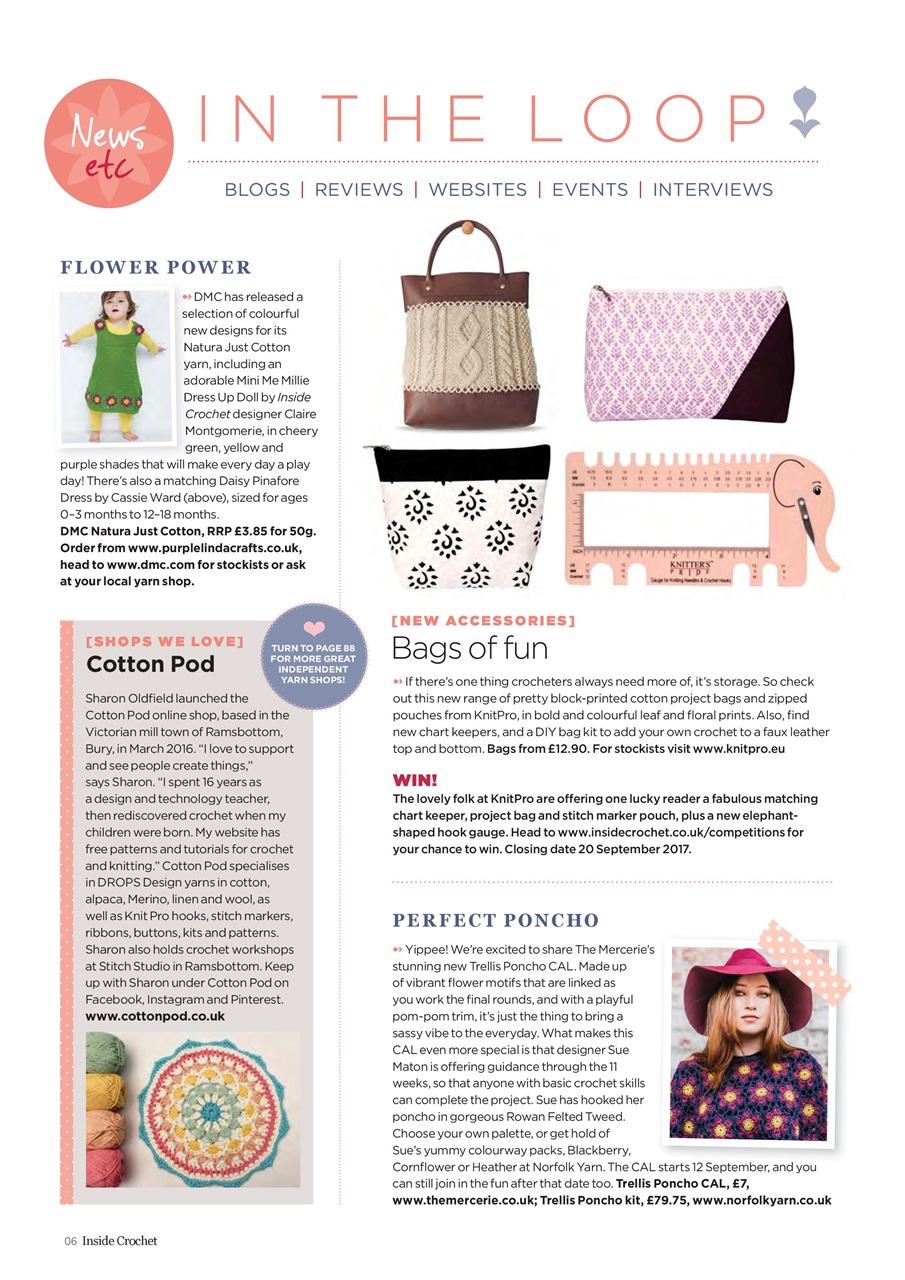 Inside Crochet Preview Pages