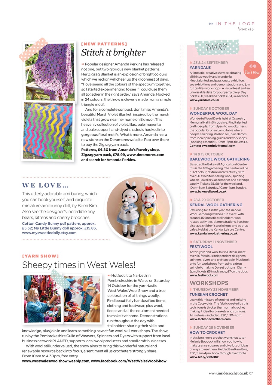 Inside Crochet Preview Pages