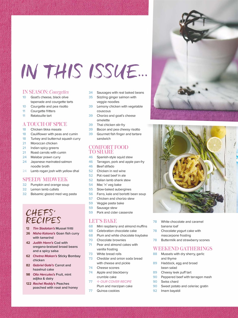 Woman & Home Feel Good Food Preview Pages