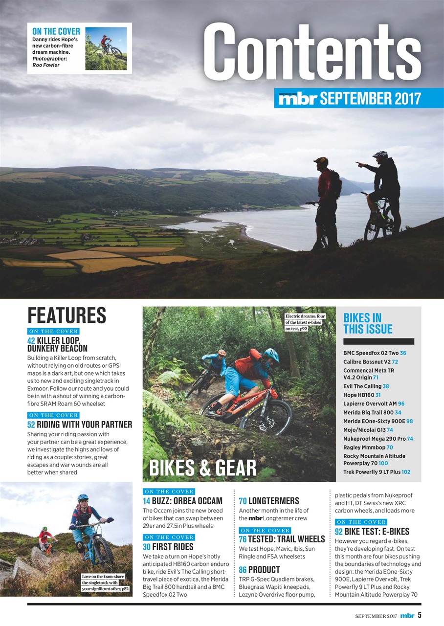 Mountain Bike Rider Preview Pages