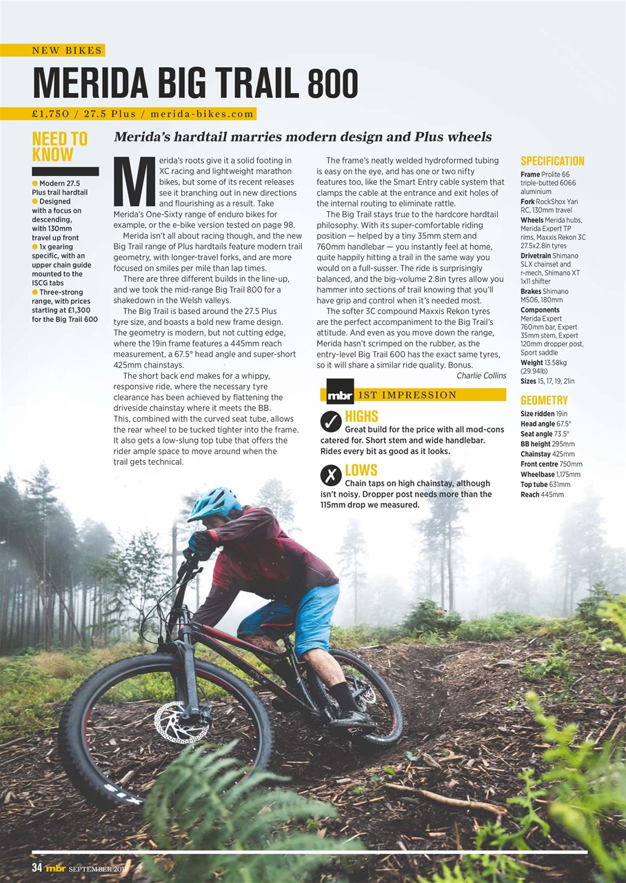 Mountain Bike Rider Preview Pages