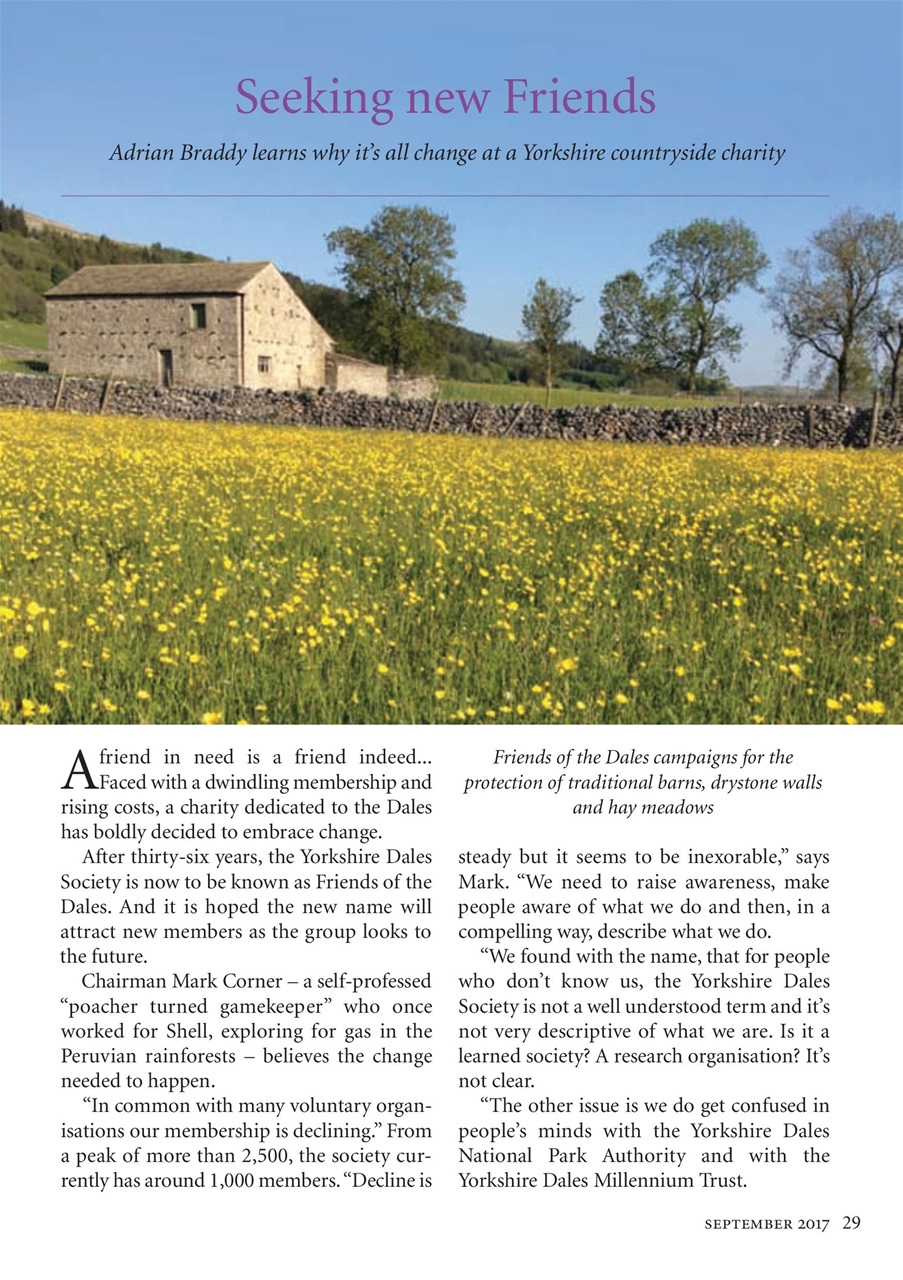 The Yorkshire Dalesman Preview Pages
