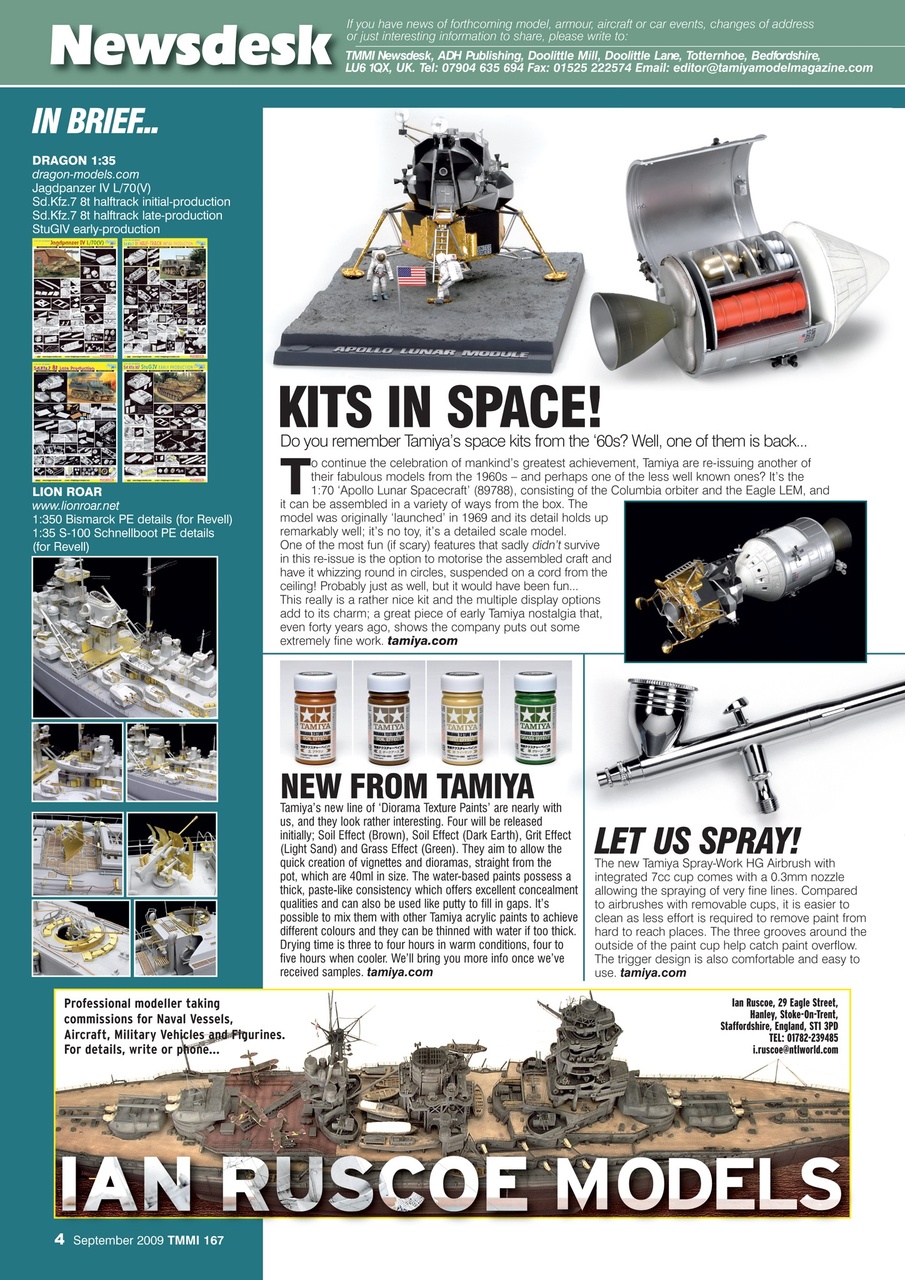Tamiya Model Magazine Preview Pages