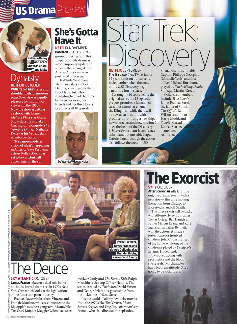 TV & Satellite Week Preview Pages