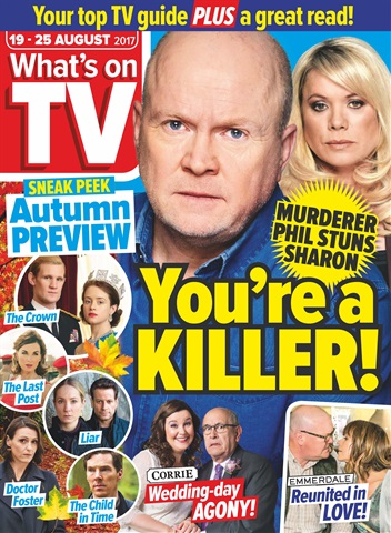 What's on TV issue 15th August 2017