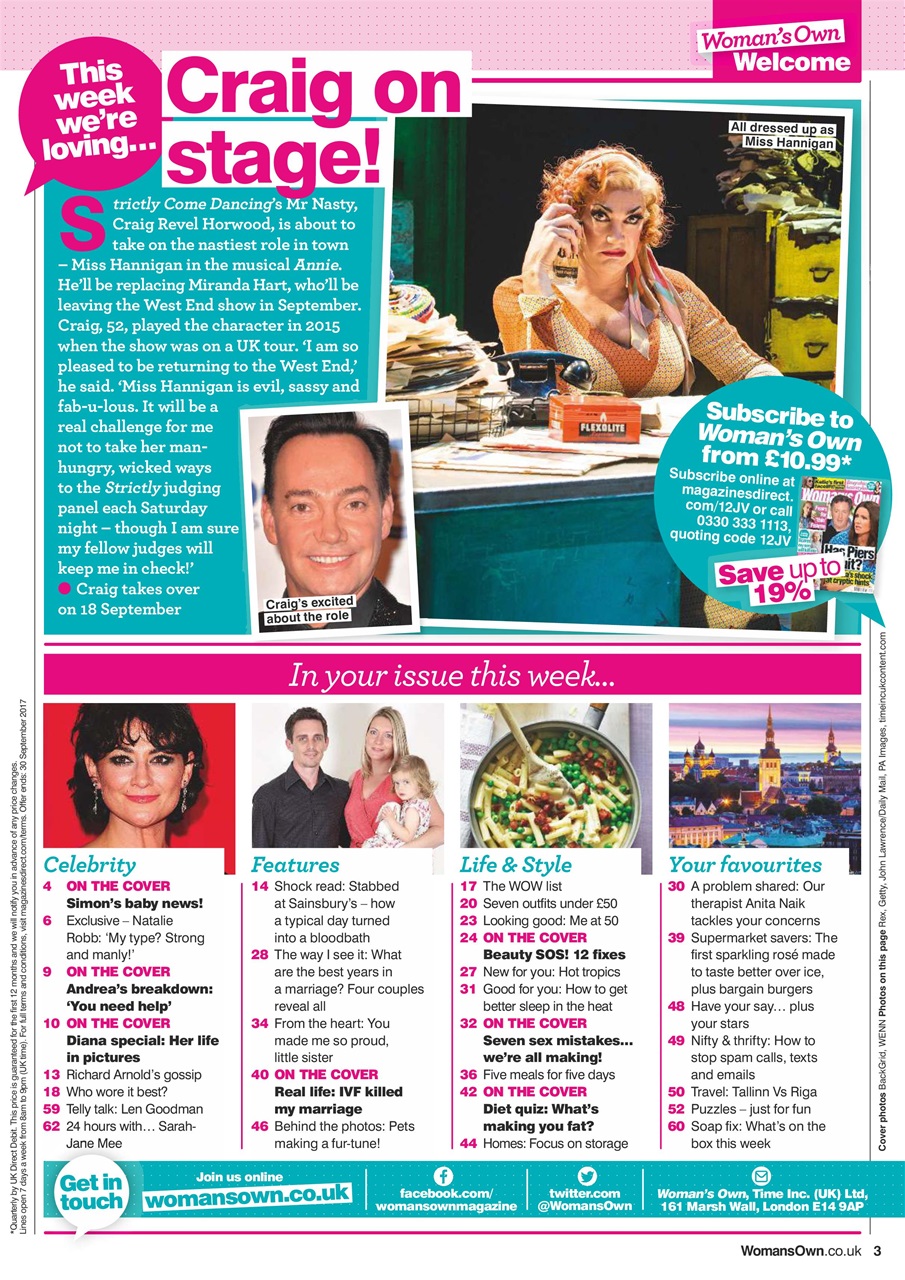 Woman's Own Preview Pages