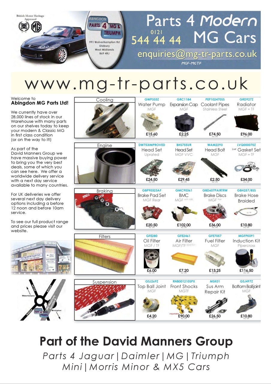 MG Enthusiast Preview Pages