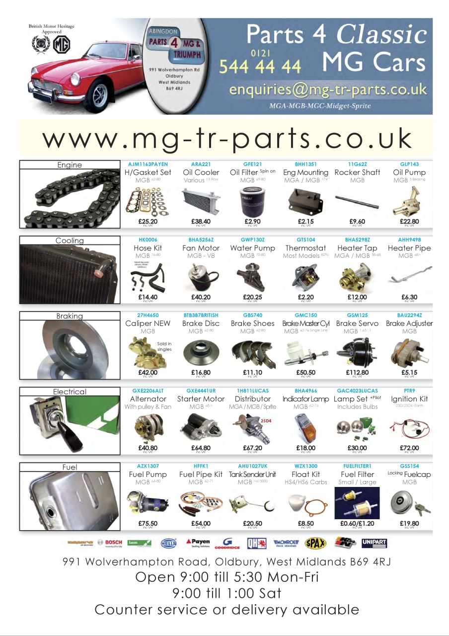 MG Enthusiast Preview Pages