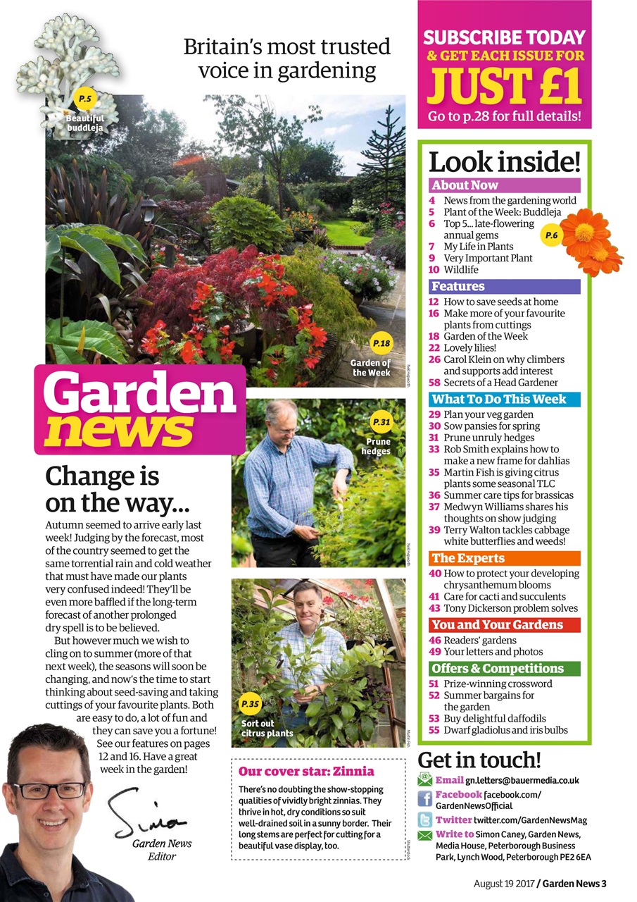 Garden News Preview Pages
