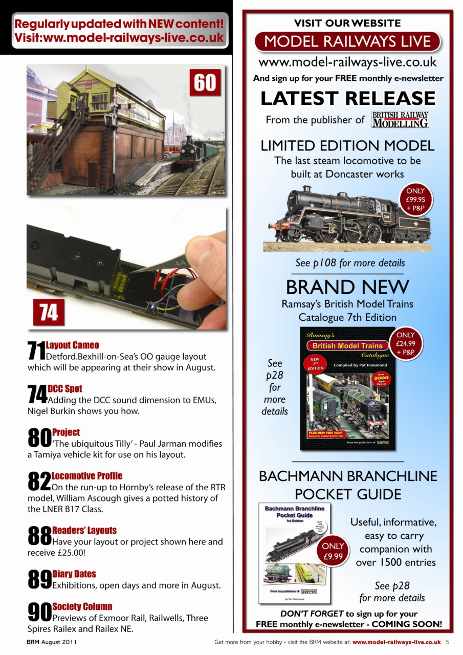 British Railway Modelling (BRM) Preview Pages