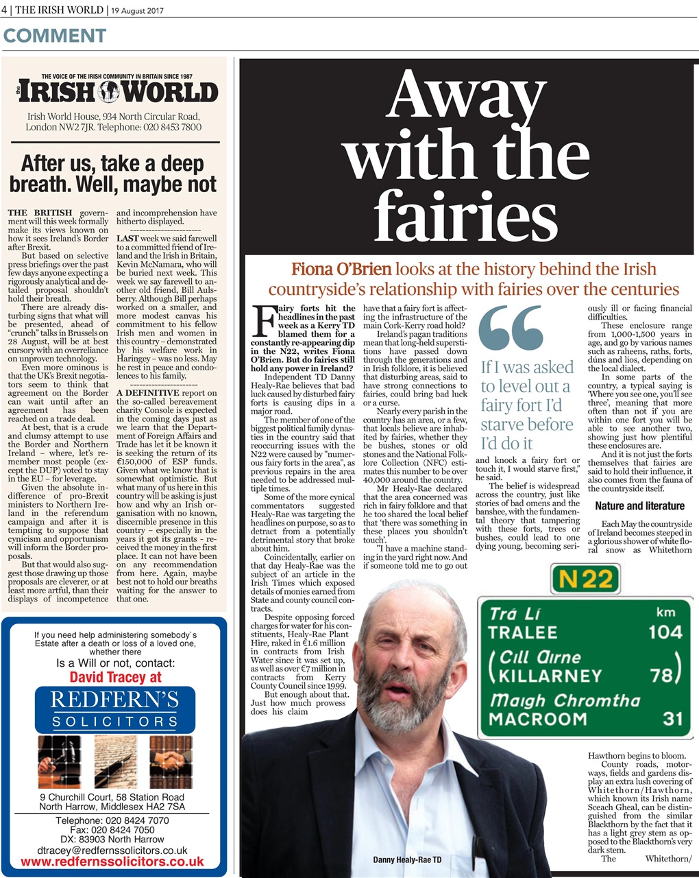 Irish World Preview Pages