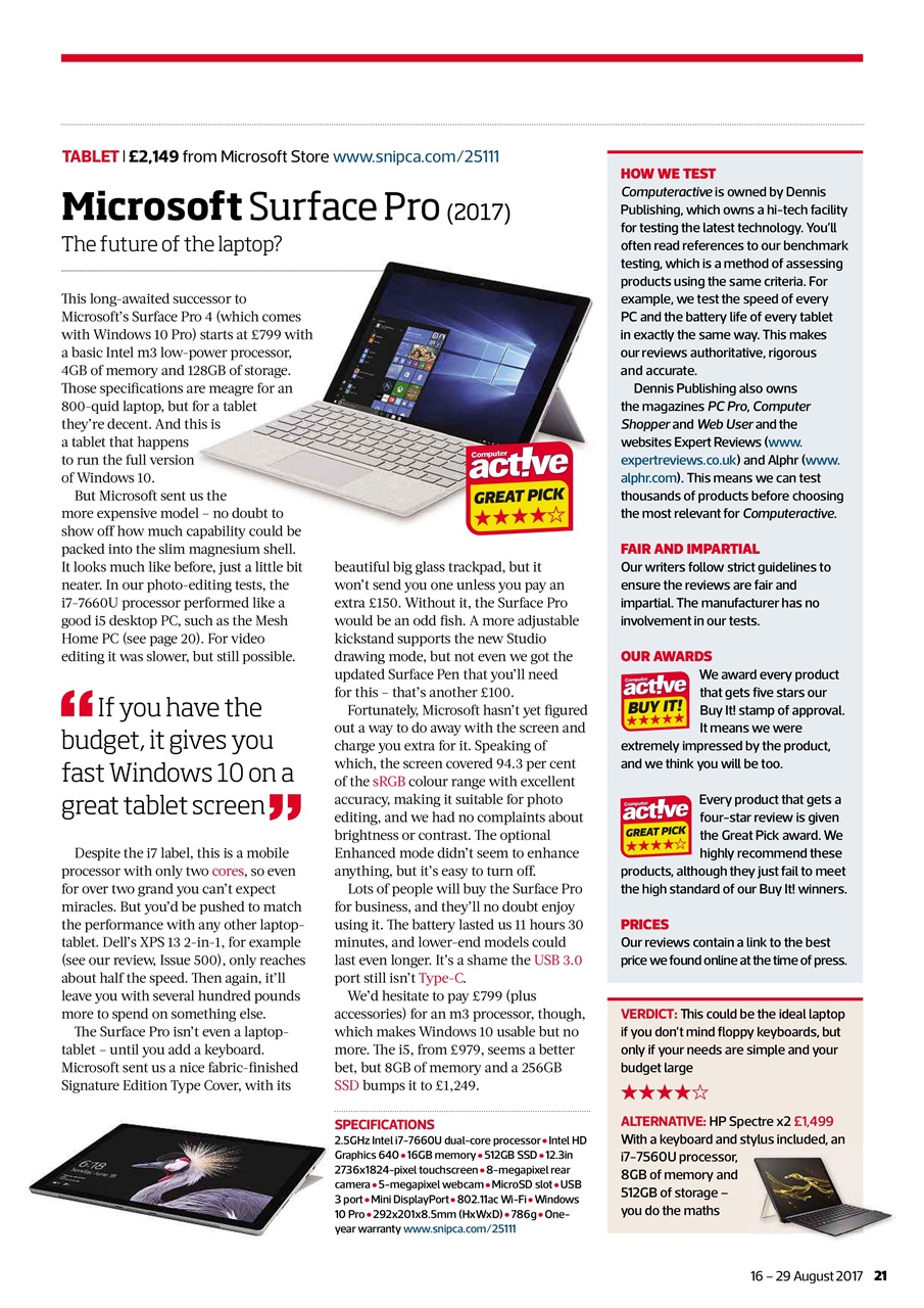 Computer Active Preview Pages