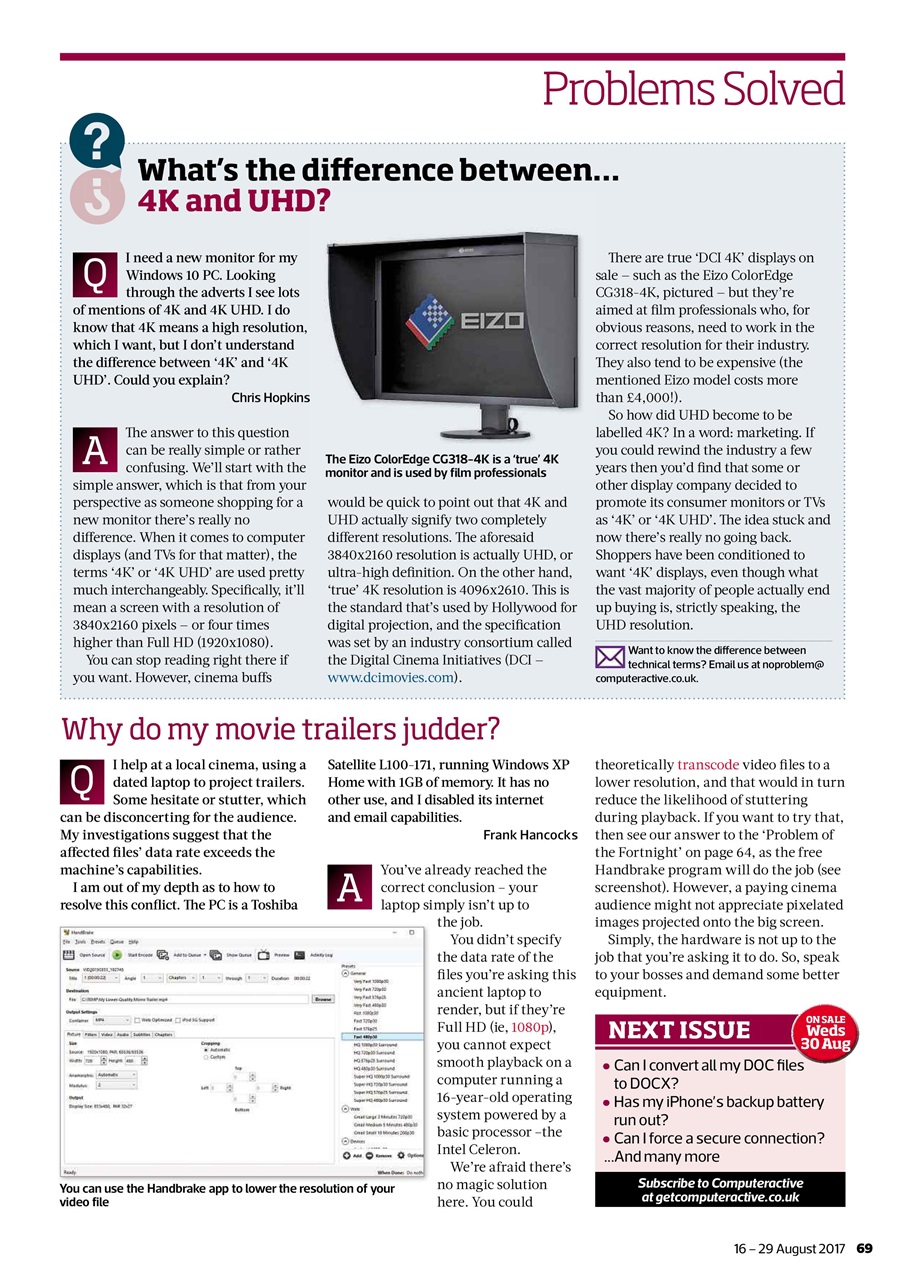 Computer Active Preview Pages