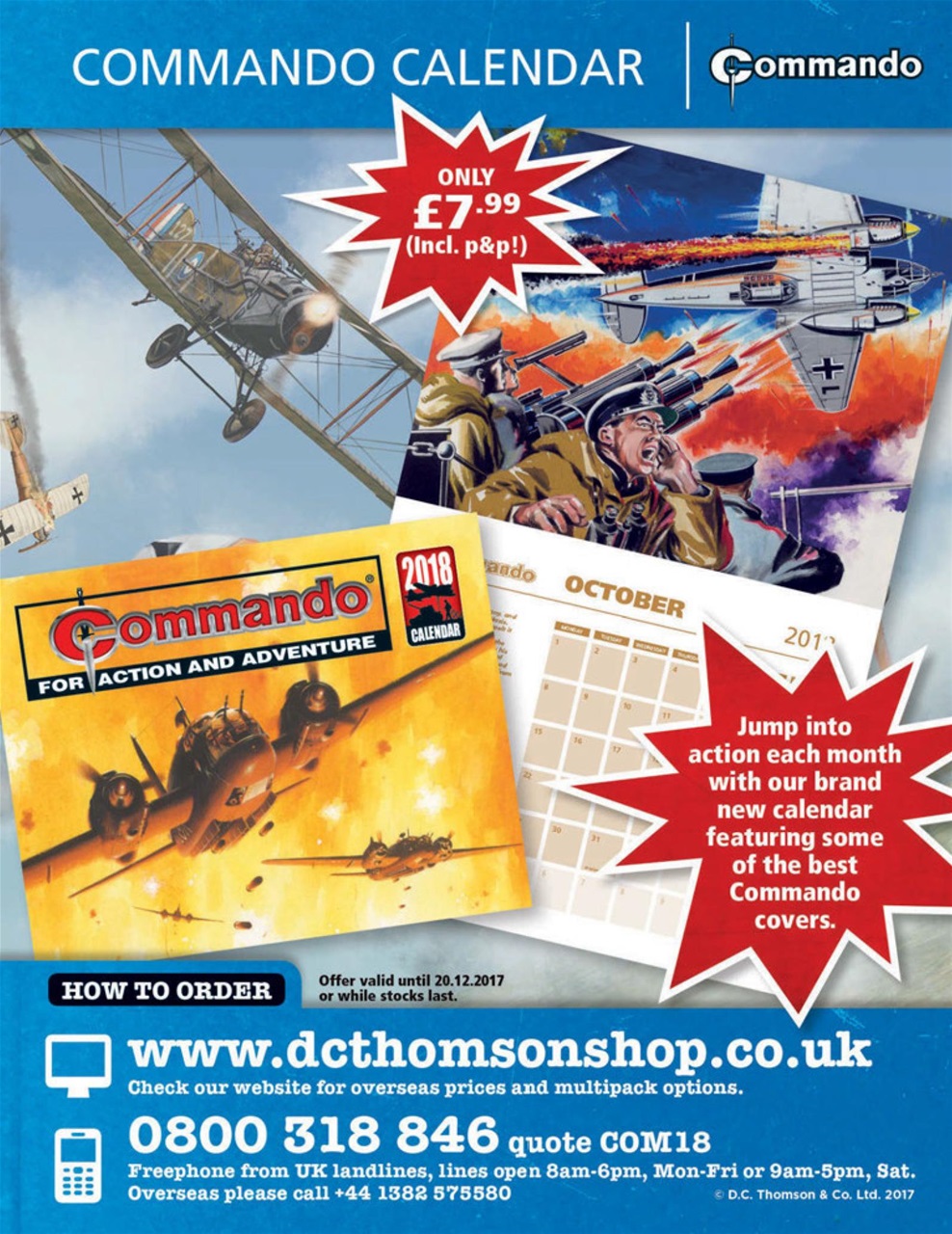 Commando Preview Pages