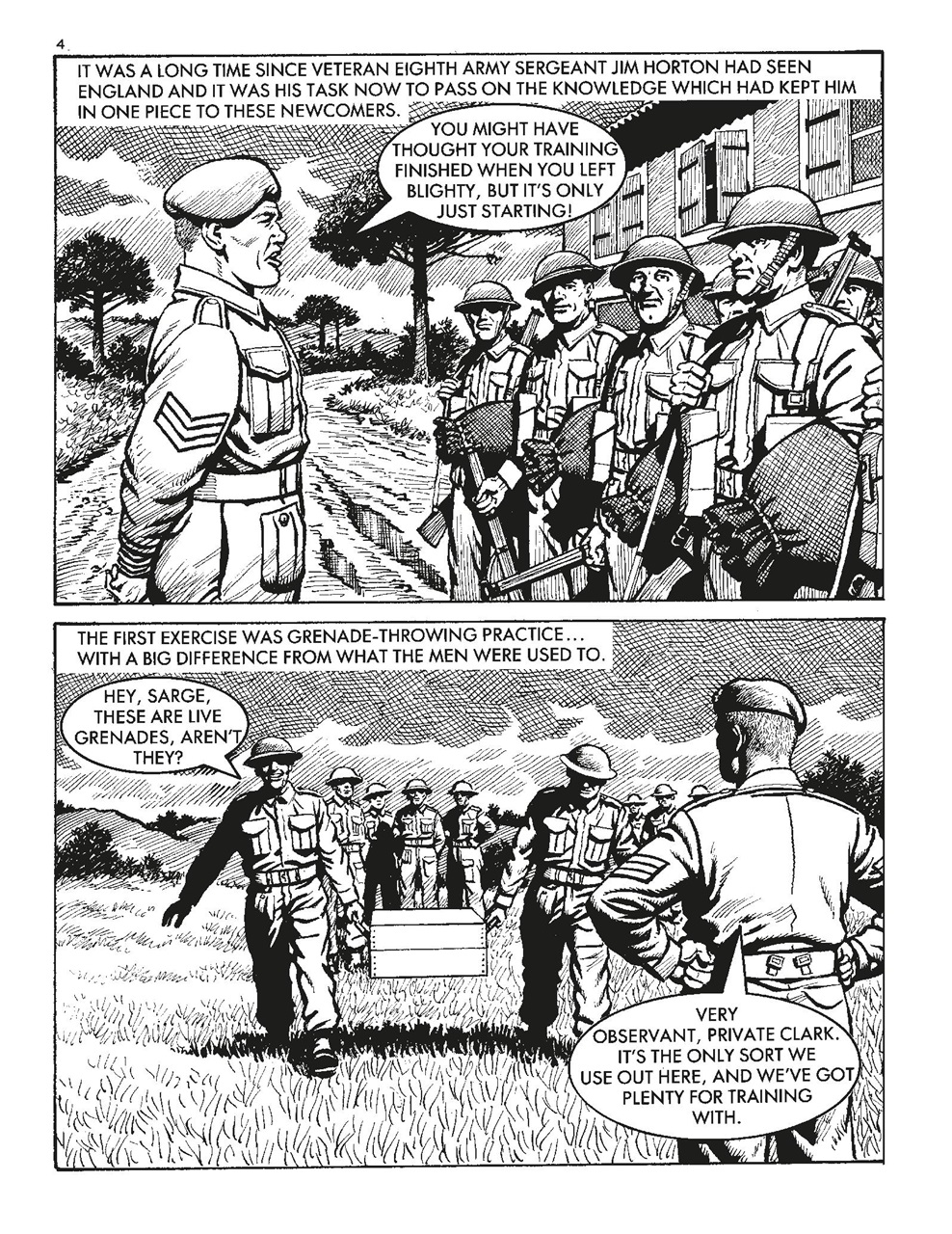 Commando Preview Pages
