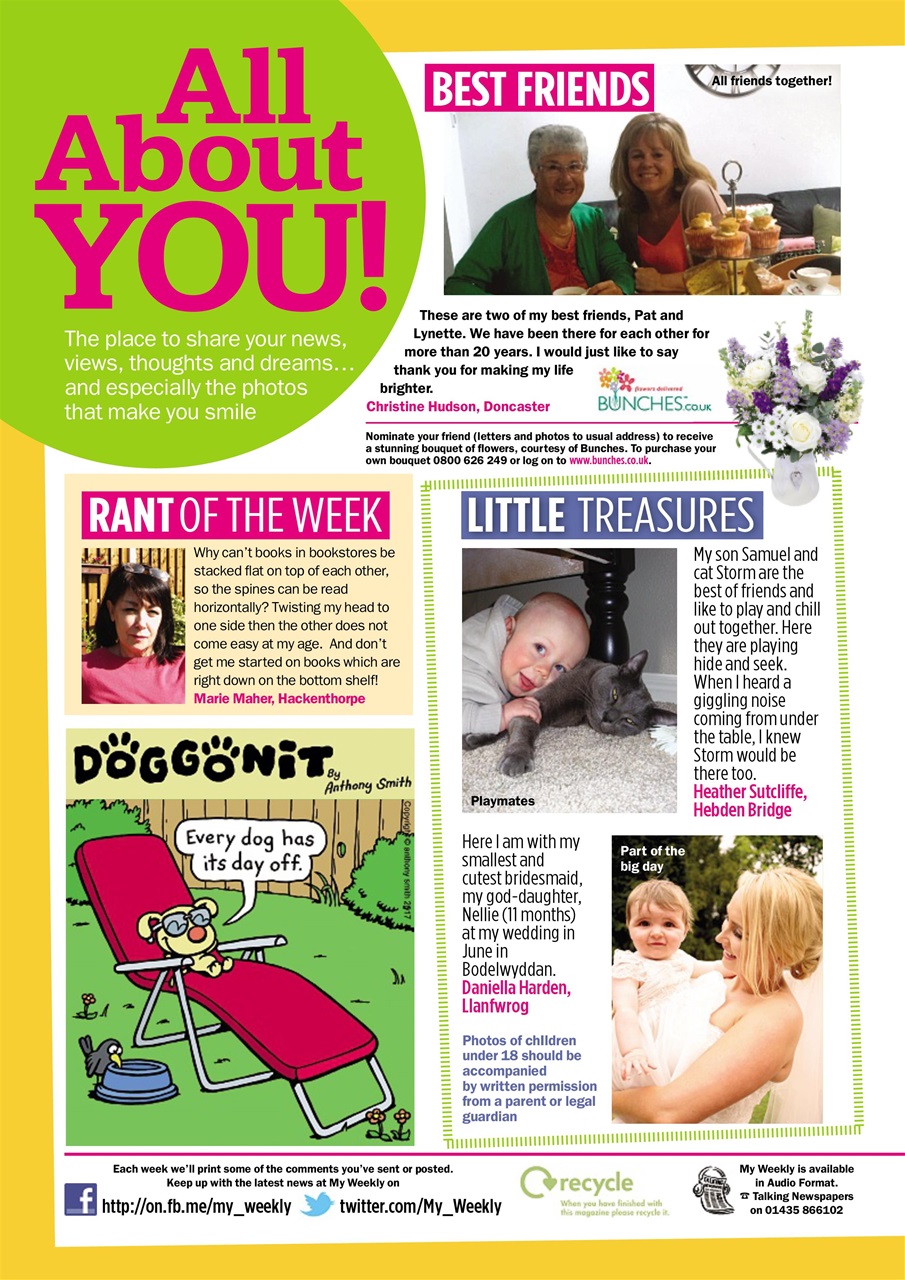 My Weekly Preview Pages