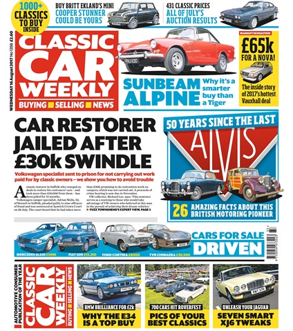 Classic Car Weekly issue 16th August 2017