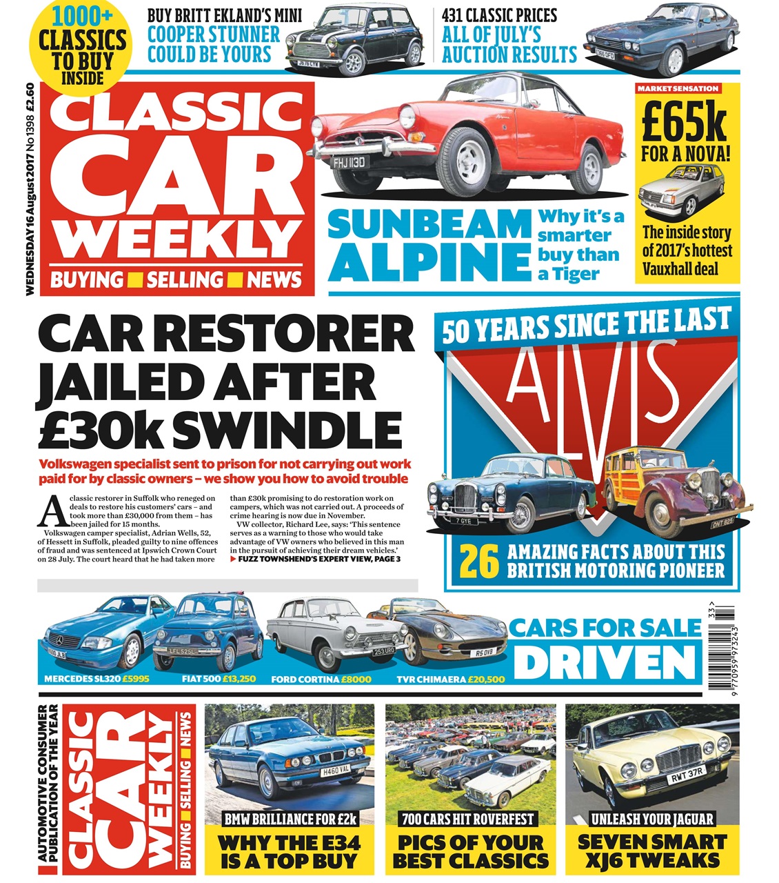 Classic Car Weekly Preview Pages