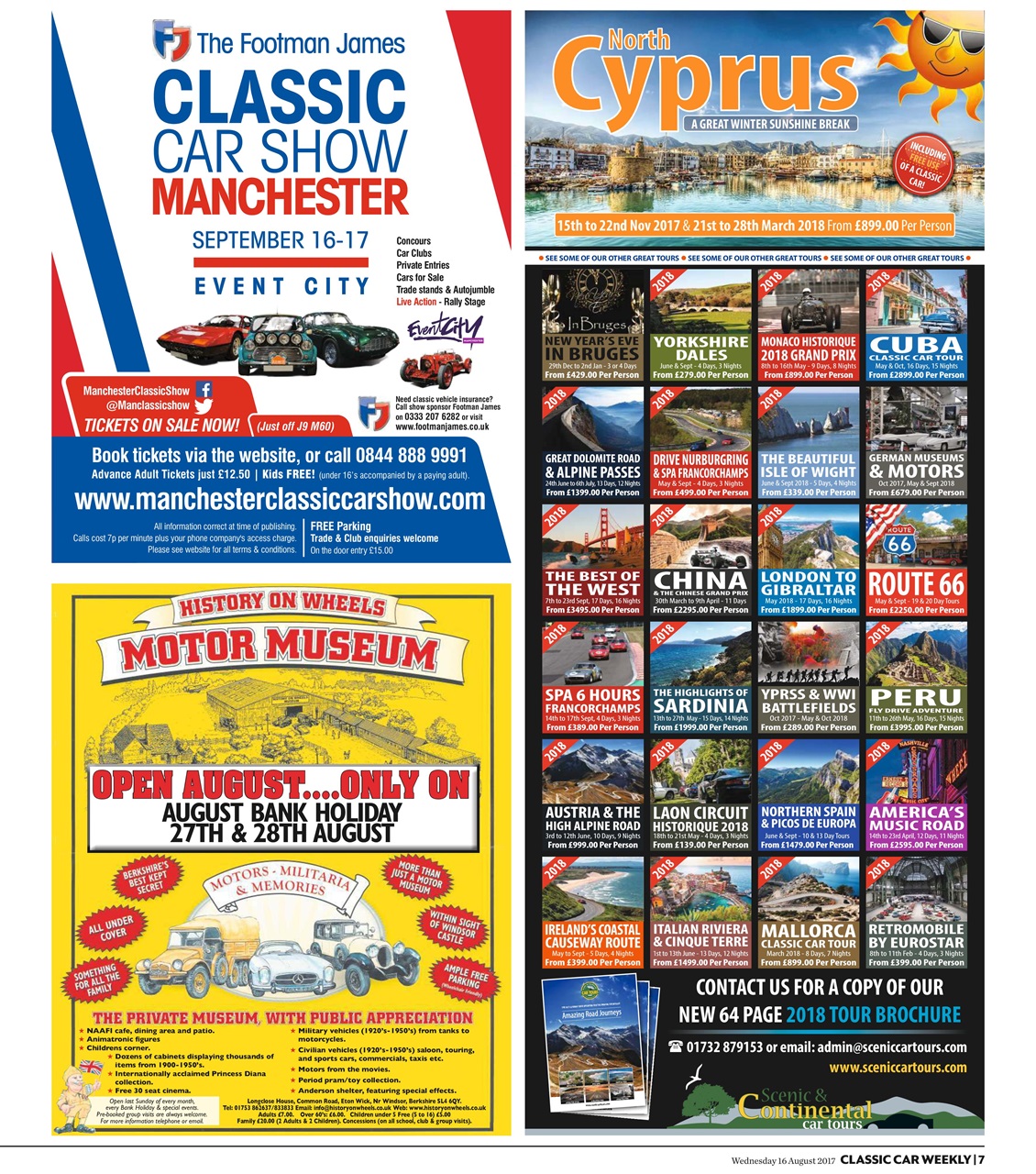 Classic Car Weekly Preview Pages