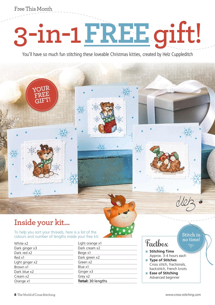 The World of Cross Stitching Preview Pages