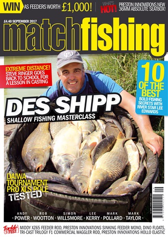 Match Fishing issue September 2017