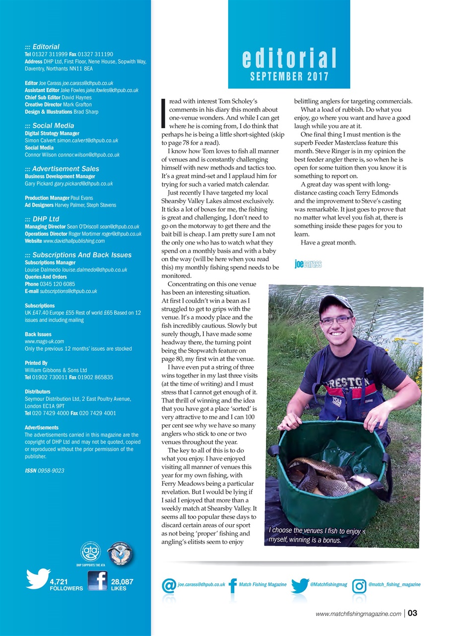 Match Fishing Preview Pages