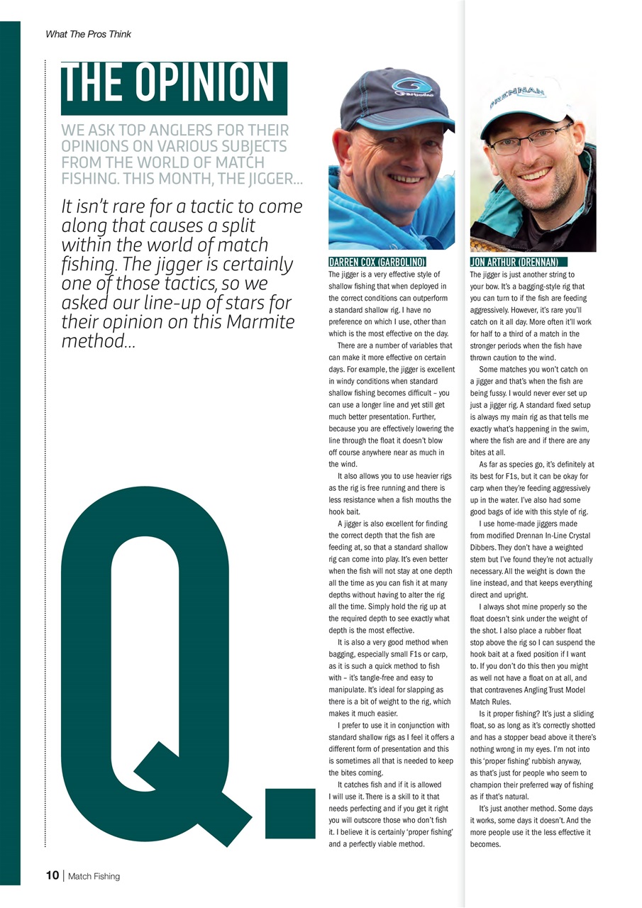 Match Fishing Preview Pages