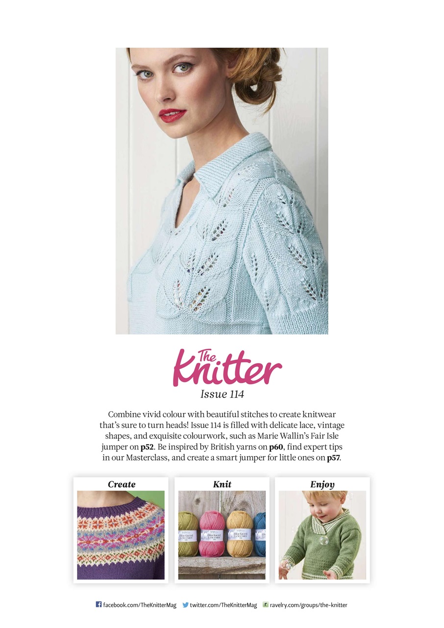 The Knitter Preview Pages