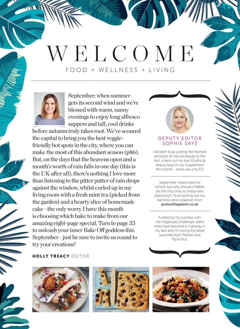 Veggie Magazine Preview Pages