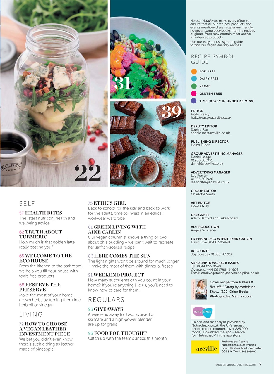 Veggie Magazine Preview Pages